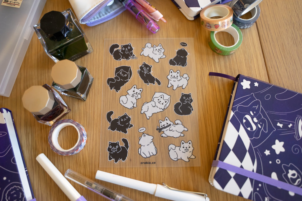 Yin & Yang Sticker Sheet