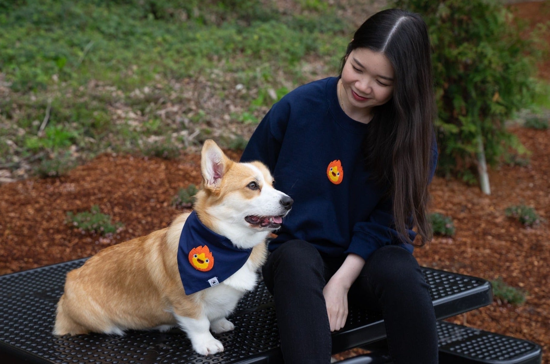 Little Fire Spirit Anime Dog &amp; Cat Bandana