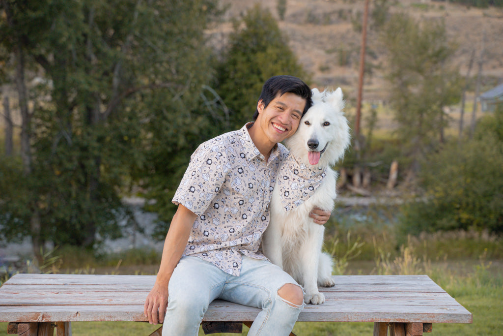 Friendly Forest Spirit Anime Dog &amp; Cat Bandana