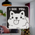 I See You Dog Sticker