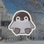 Baby Penguin Sitting Sticker