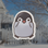 Happy Baby Penguin Sticker